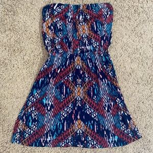 Three Pink Hearts Trixxi Strapless Dress